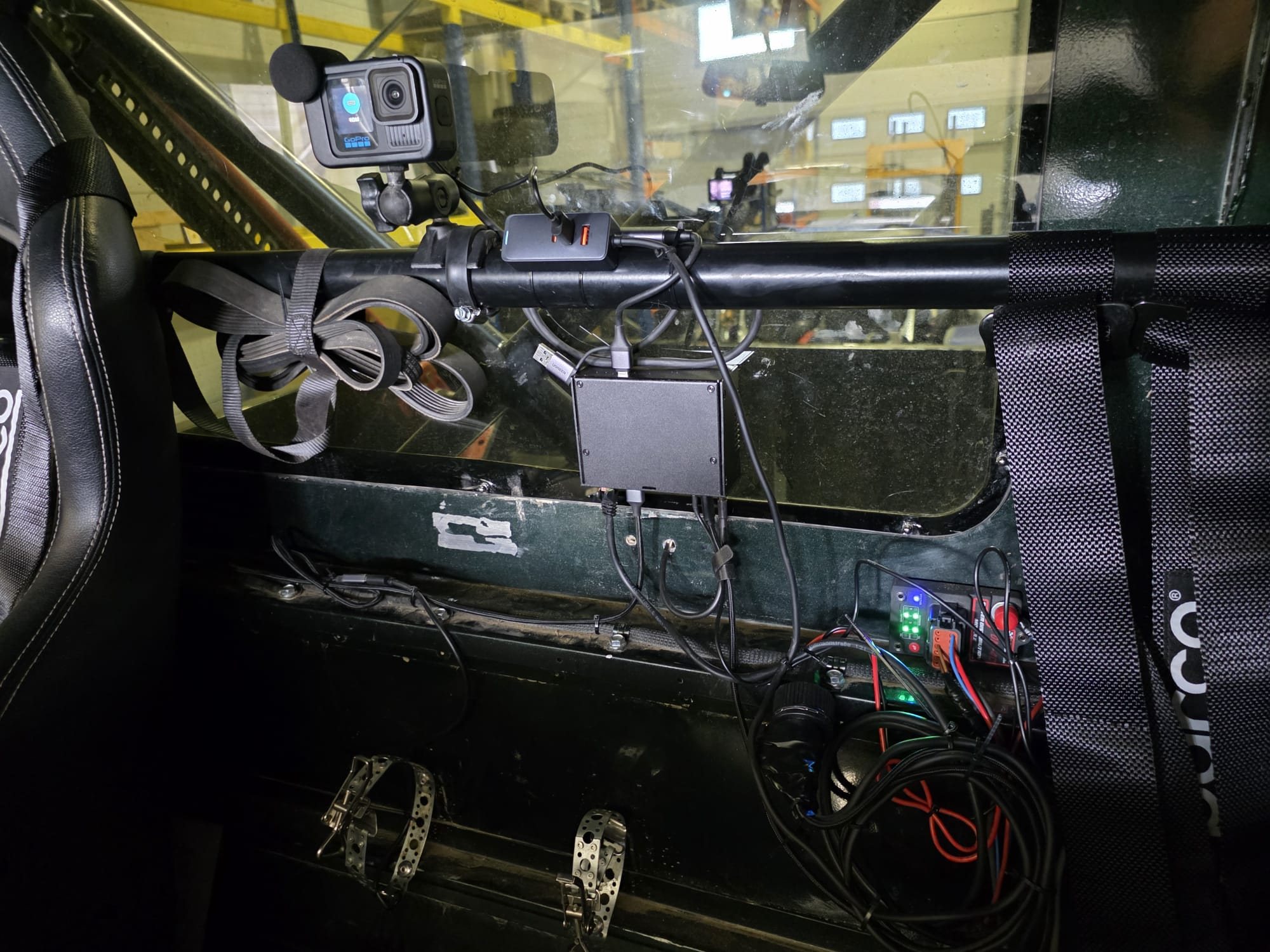 Rally Car Streaming Prototype: A record-first video streaming prototype for rally, rally raid and off-road cars on the Rockchip RK3588. Hardware HEVC recording to NVMe, SRT live streaming, chunked upload over several uplinks and two in-car units, built in short phases and field tested on a road test and an off-road event with almost no coverage.